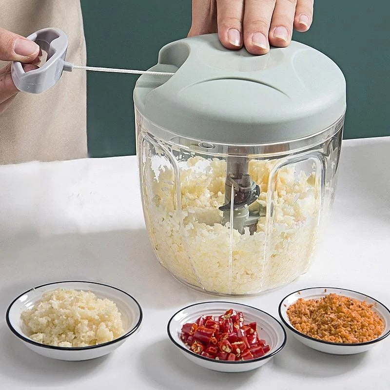 QuickChop Manual Meat & Garlic Mincer