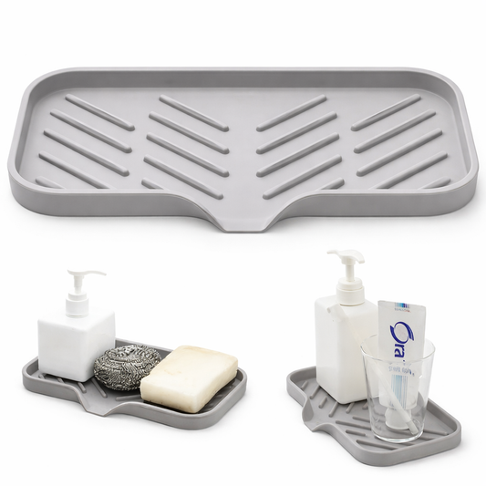 AquaDry Silicone Faucet Sink Mat