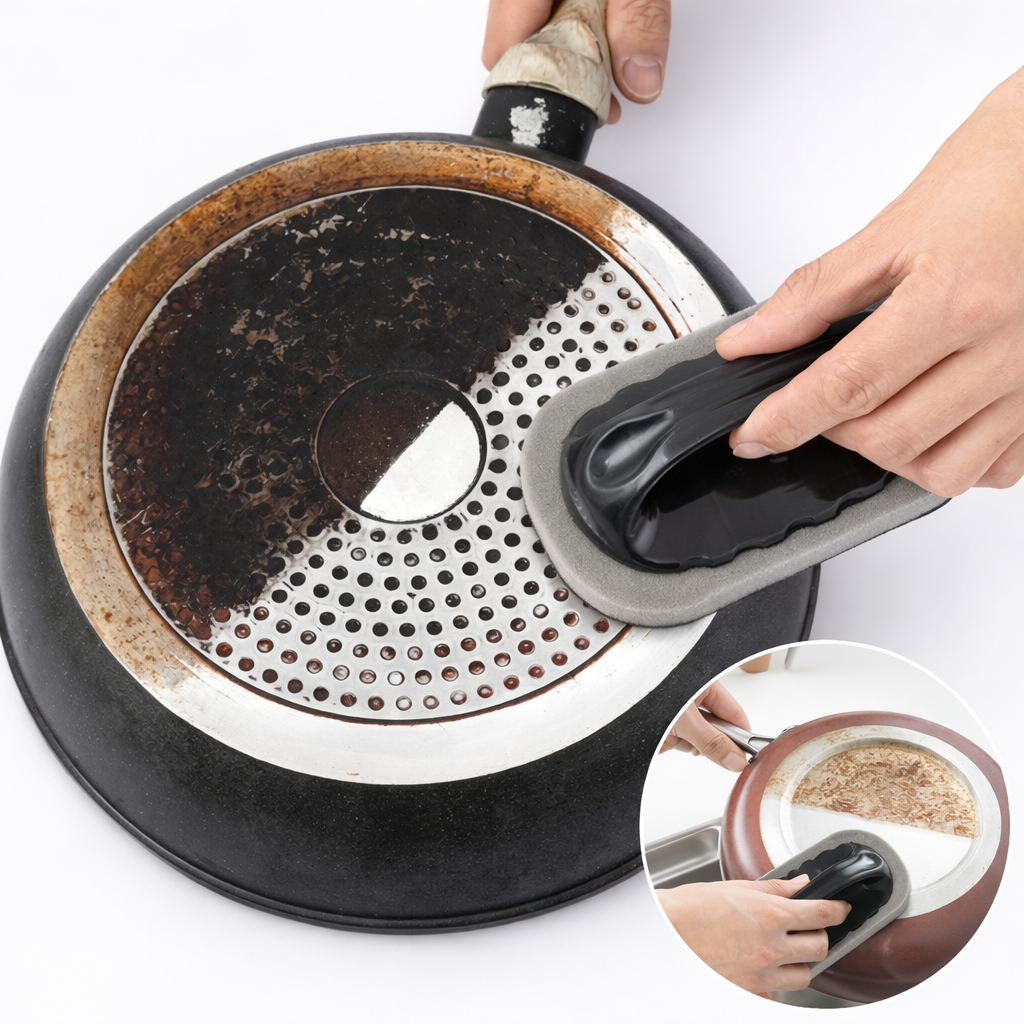 NanoScrub Pro Magic Cleaning Sponge Brush