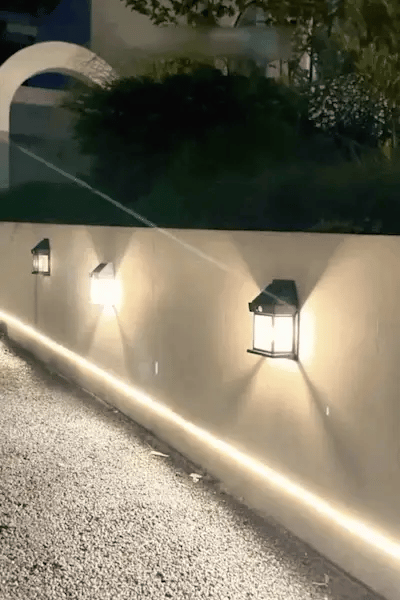 Powerful Solar LED Wall Light