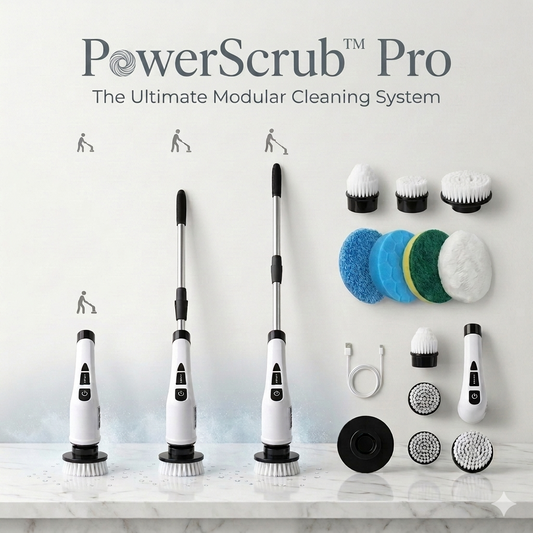 PowerScrub™ Pro – Deep Clean Electric Scrubber