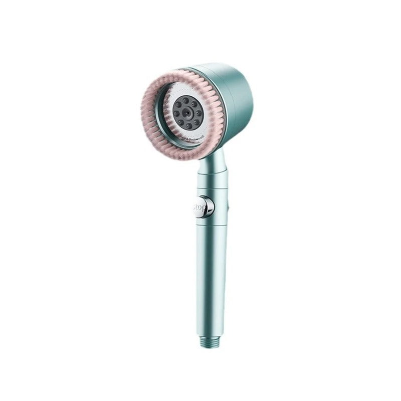 High-Pressure 3-Mode Shower Head with Filter &amp; Massage Brush