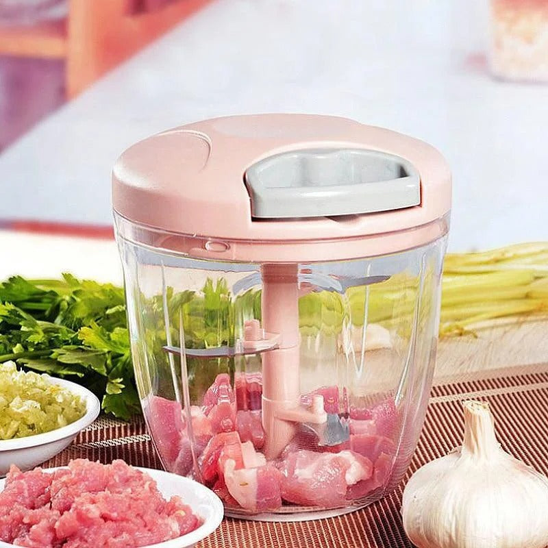 QuickChop Manual Meat & Garlic Mincer