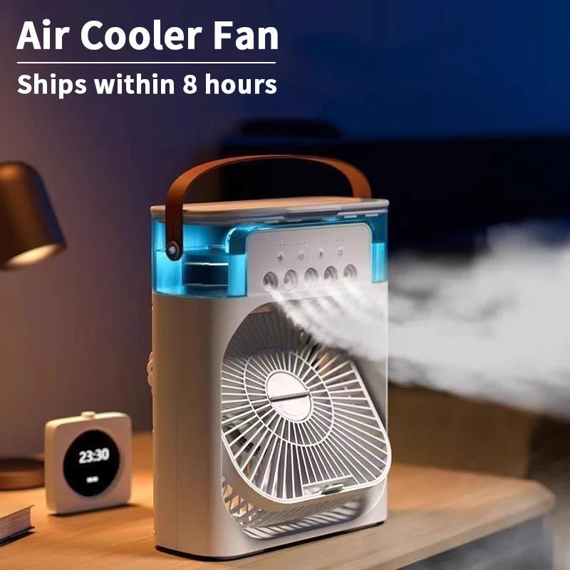 Multifunctional 5-Hole Humidifying Air Cooler Fan