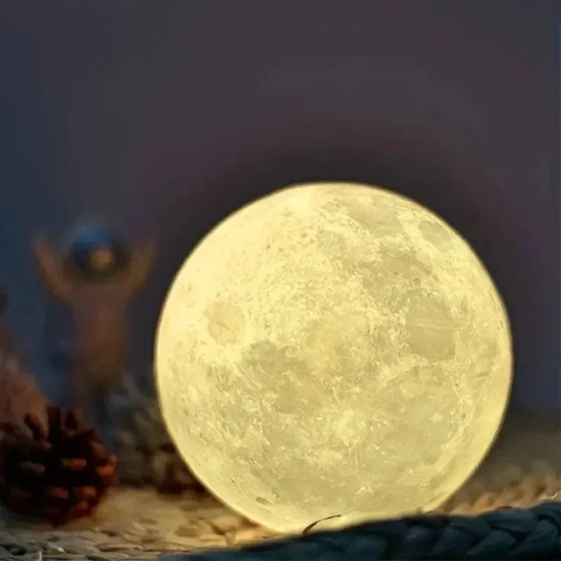 GalaxyGlow DIY Moon Lamp