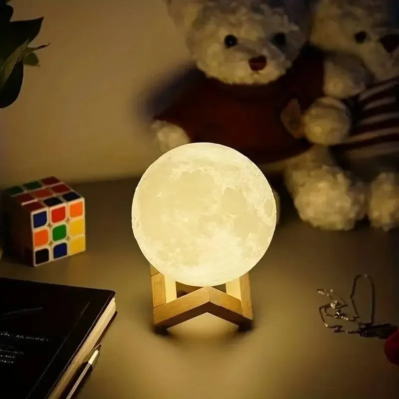 GalaxyGlow DIY Moon Lamp