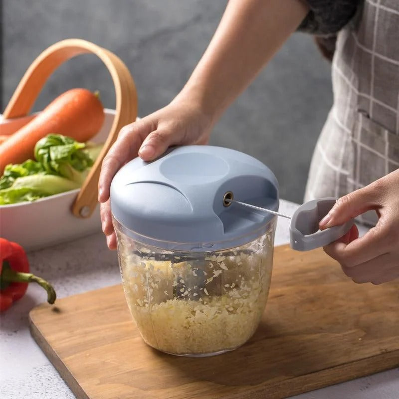 QuickChop Manual Meat & Garlic Mincer