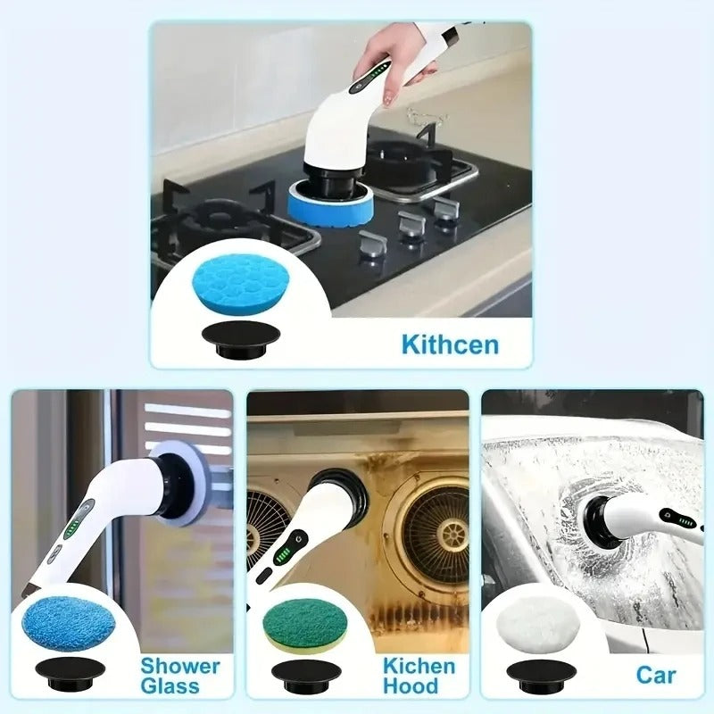 PowerScrub™ Pro – Deep Clean Electric Scrubber