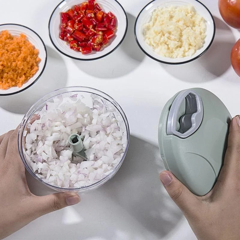 QuickChop Manual Meat & Garlic Mincer