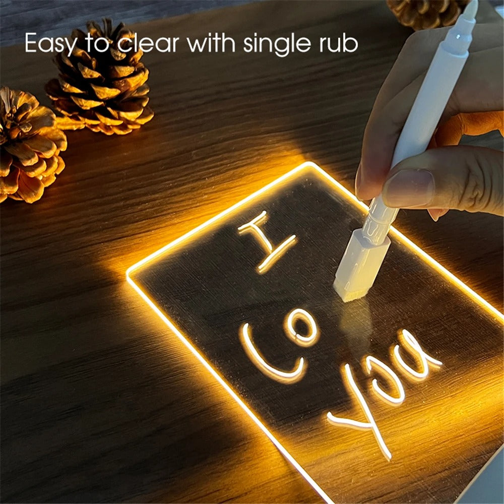 LumiWrite LED Message Night Light