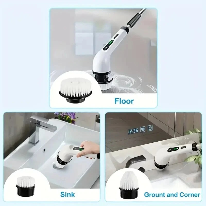 PowerScrub™ Pro – Deep Clean Electric Scrubber