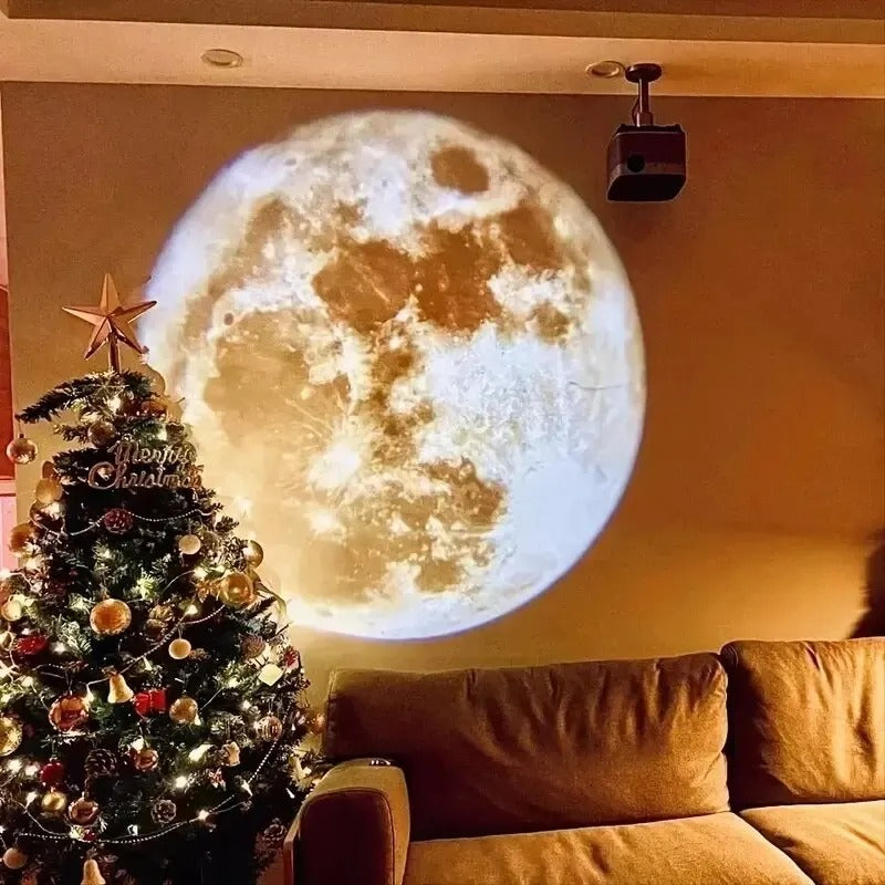 Ceiling Moon Earth Projection