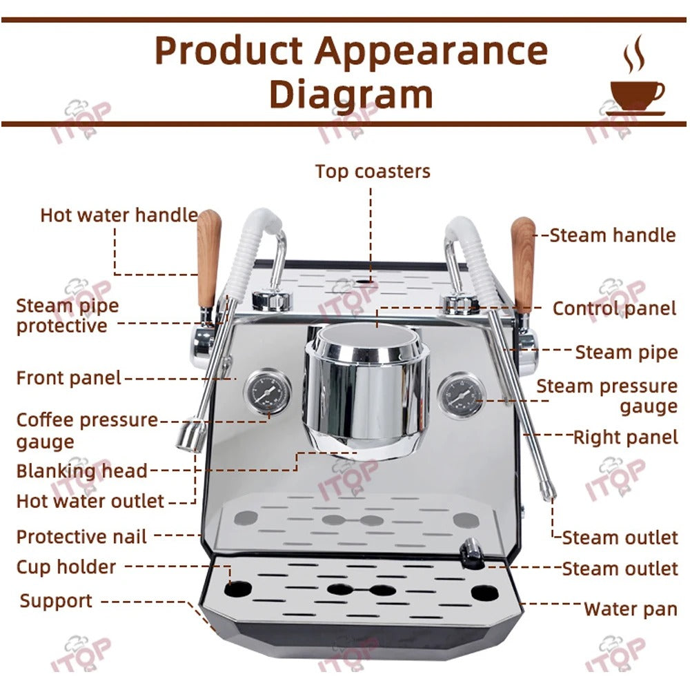 Rotary Pump Espresso Machine