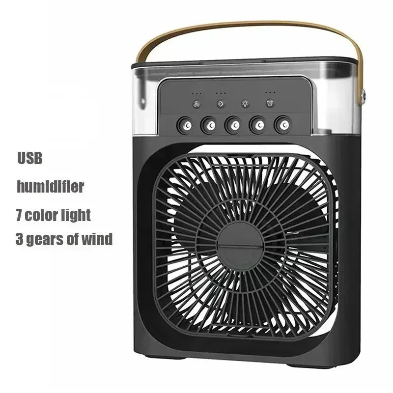 Multifunctional 5-Hole Humidifying Air Cooler Fan