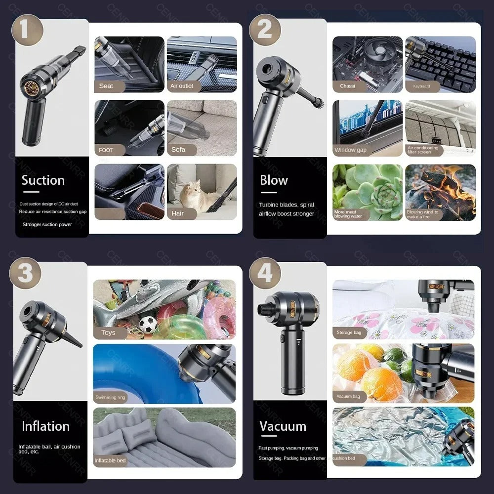 Ultra-Powerful Wireless Handheld Vacuum Cleaner